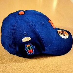 Blue Baseball Cap with Orange Accents (New York Mets, Bad Bunny, Sapo Concho)